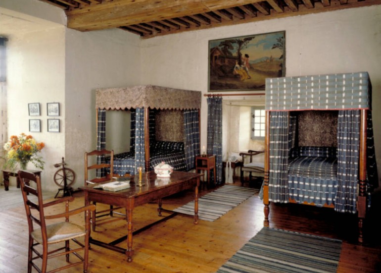 La chambre paysanne - Château de la Roche Courbon