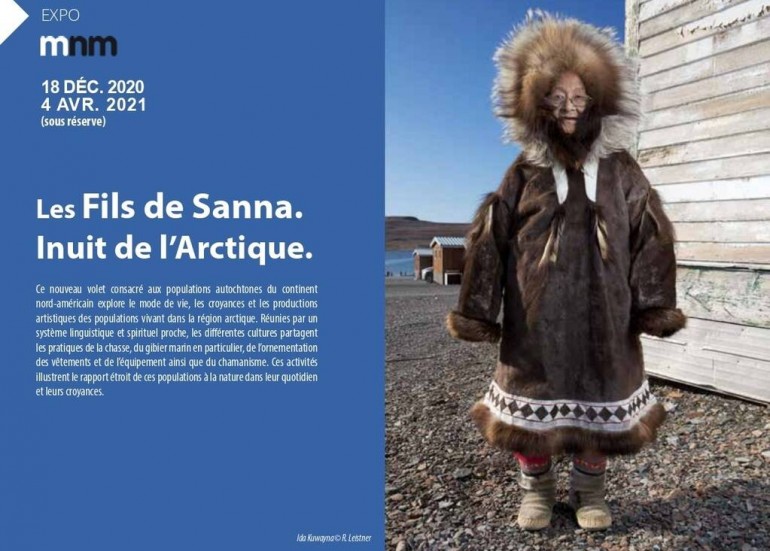 Exposition : Les fils de Sanna - Inuit de l'arctique Exposition : Les fils de Sanna - Inuit de l'arctique