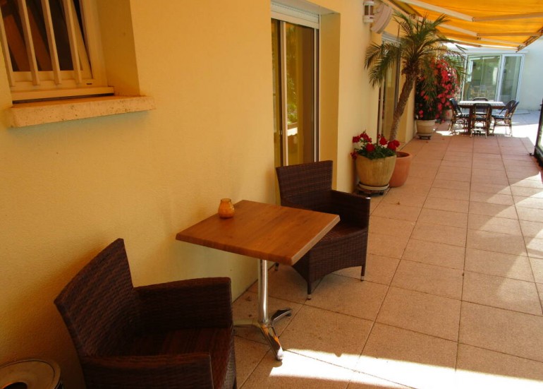 Chambre Brune terrasse