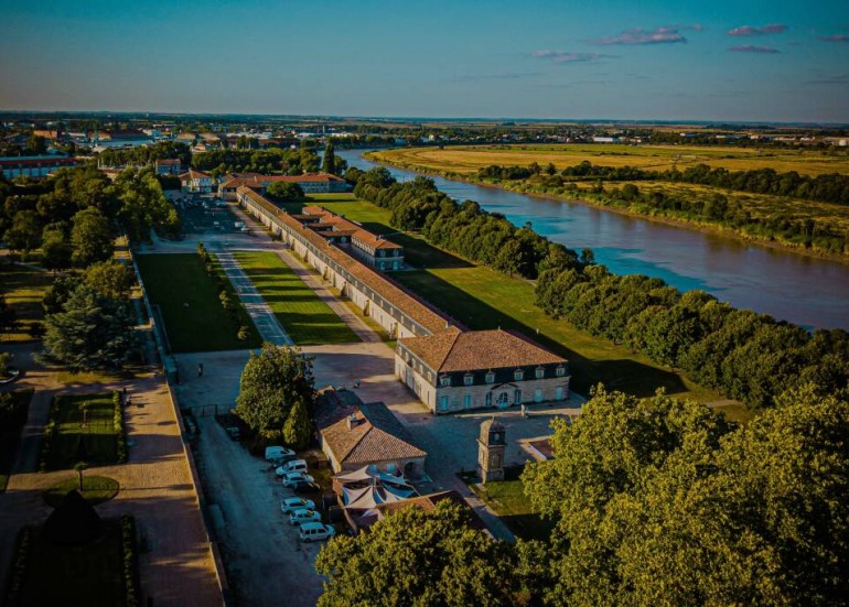 Corderie vue du ciel