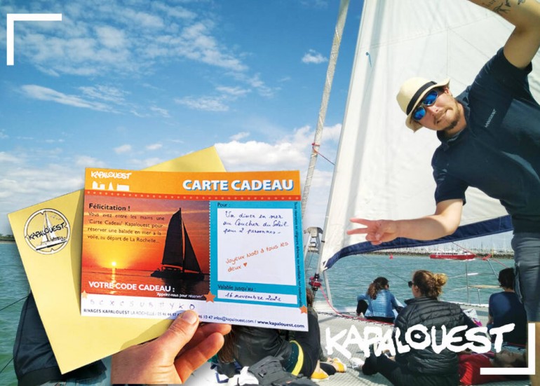 La Matinée Découverte en Catamaran s'offre aussi en bon cadeau