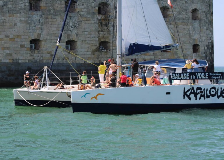 Excursión en catamarán a Fort Boyard - Kapalouest Excursión en catamarán a Fort Boyard - Kapalouest