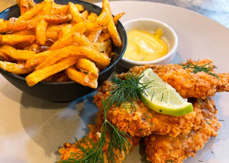 Les fish and chips de la Criée de La Pallice - Carte du soir