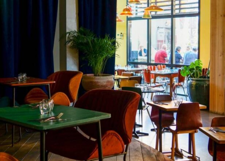 L'intérieur du restaurant