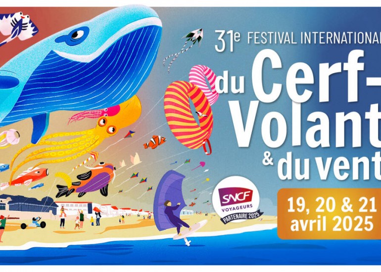 31e Edition du Festival du cerf-volant et du vent_Châtelaillon-Plage
