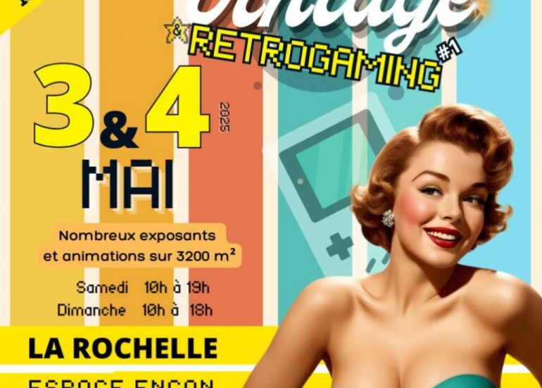 Animation - Vintage & retrogaming_La Rochelle
