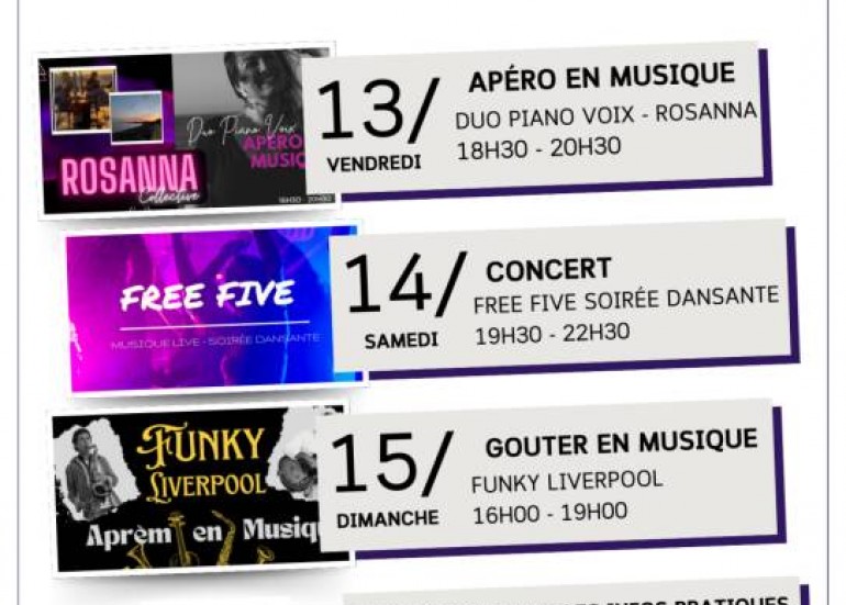 Programme 9 au 15 juin