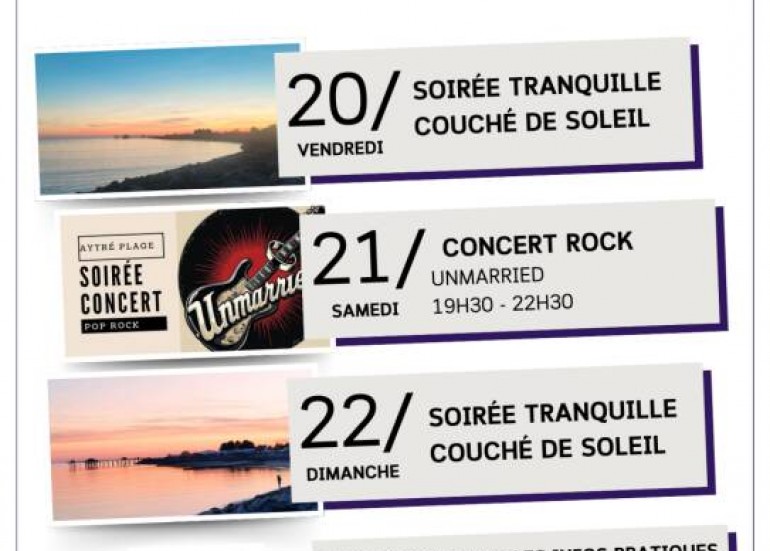 Programme 16 au 22 juin