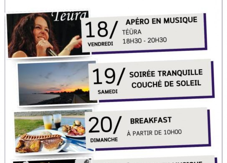 Programme 14 au 20 juillet