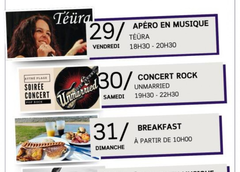 Programme 25 au 31 août