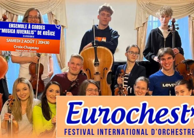 Concert - Ensemble à cordes Musica luvenalis - Eurochestries_Croix-Chapeau