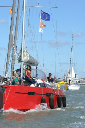 Por el mar en un velero...